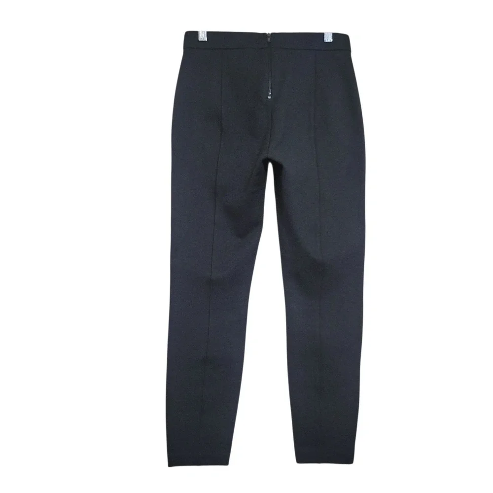 J.Crew Womens PM Pixie Back Zip Ponte Pants Charcoal Gray Workwear Slim Fit